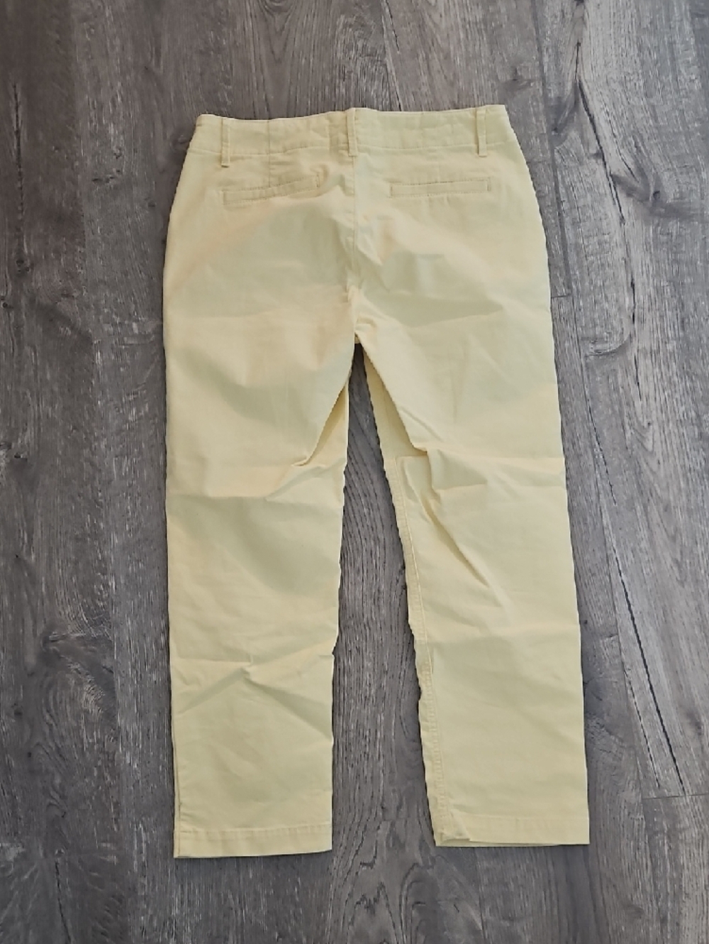 LOFT Women's Pale Yellow Chino Pants - Picture 5 of 5